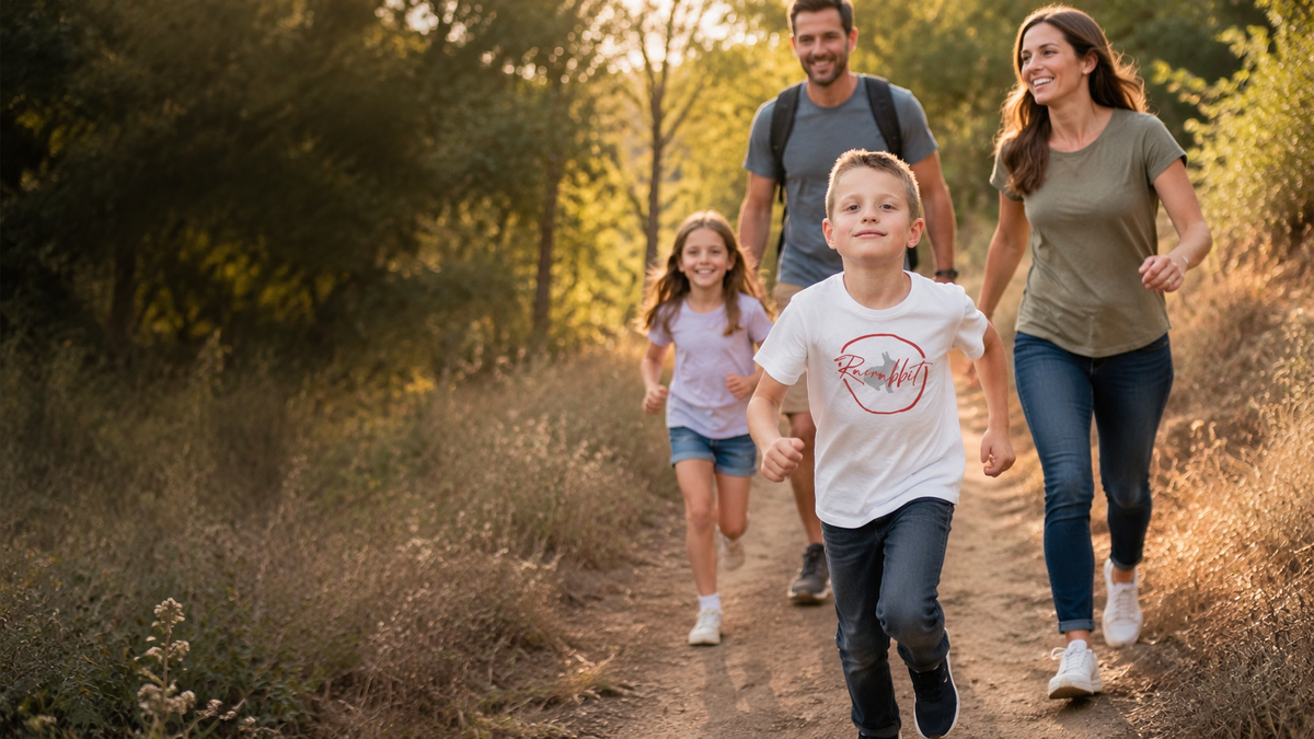 Racrabbit kids collection outdoor lifestyle hero