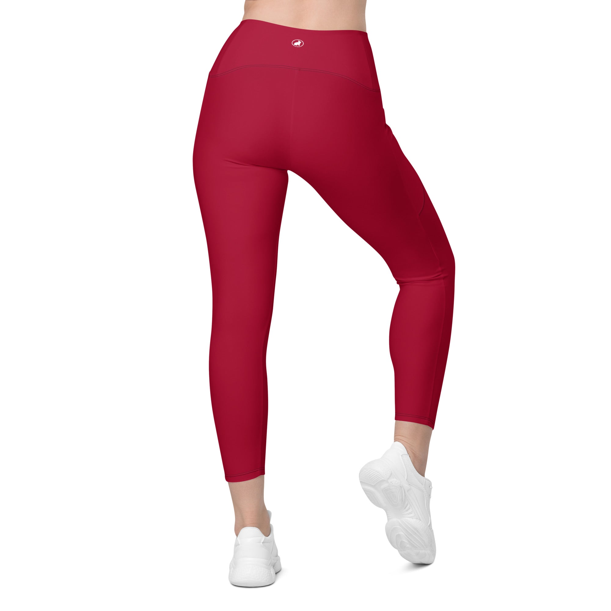 Racrabbit Essential Leggings with pockets Red