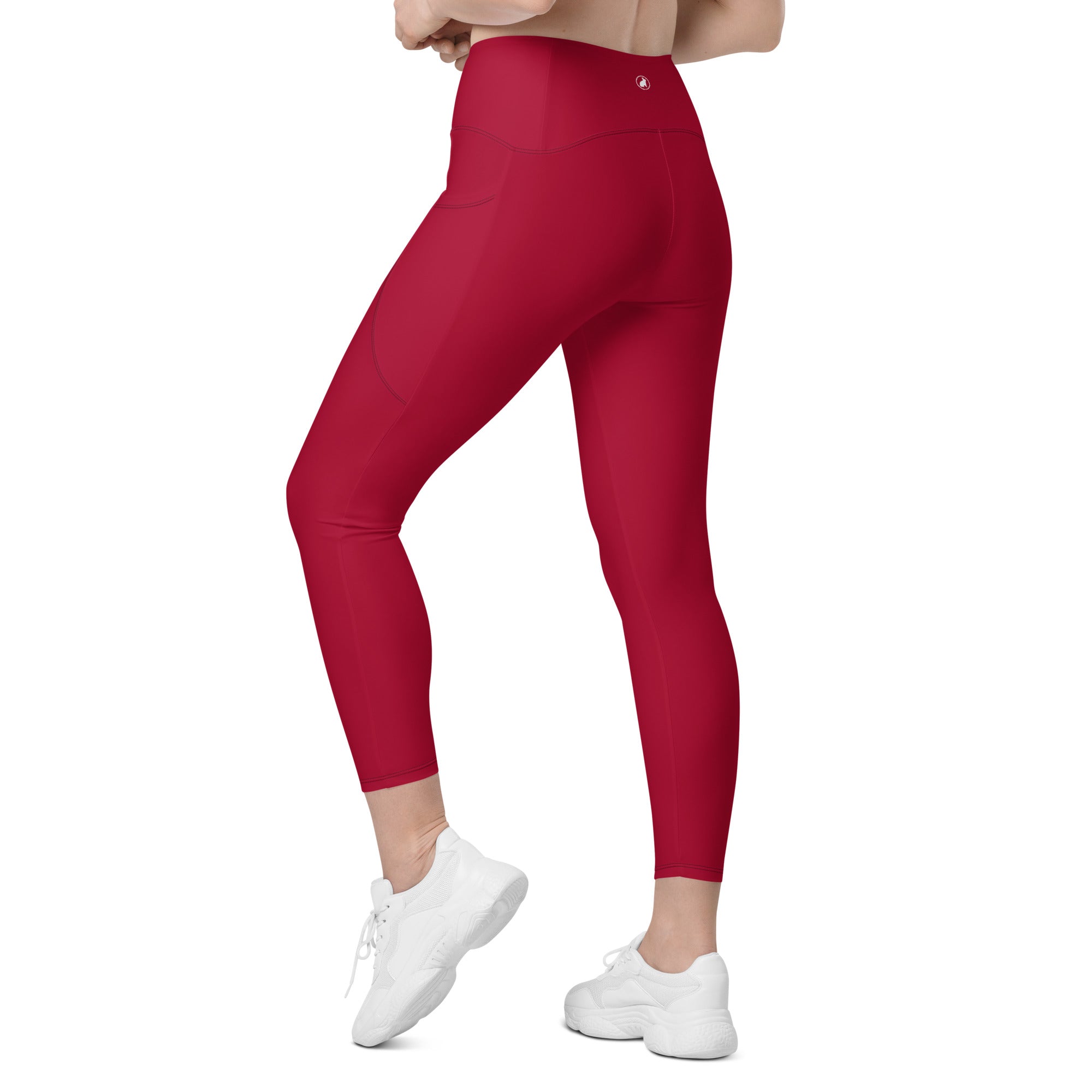 Racrabbit Essential Leggings with pockets Red