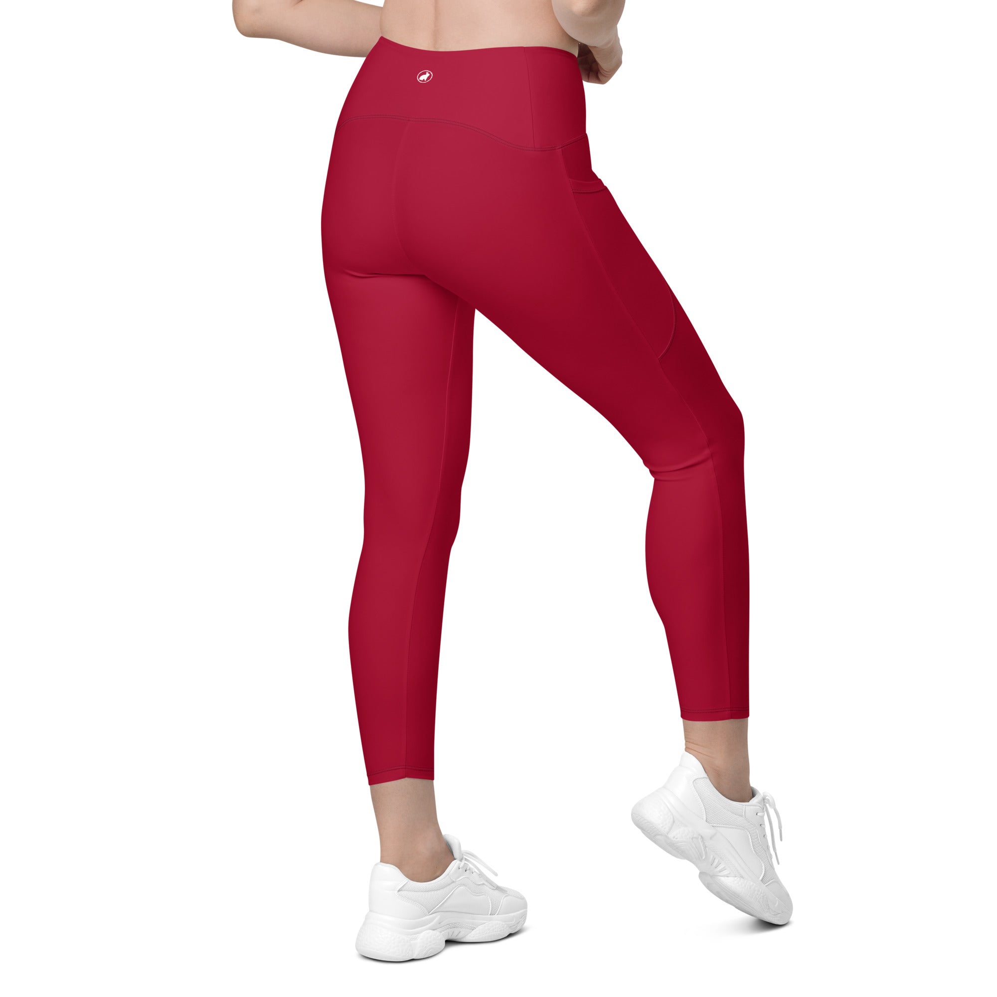 Racrabbit Essential Leggings with pockets Red