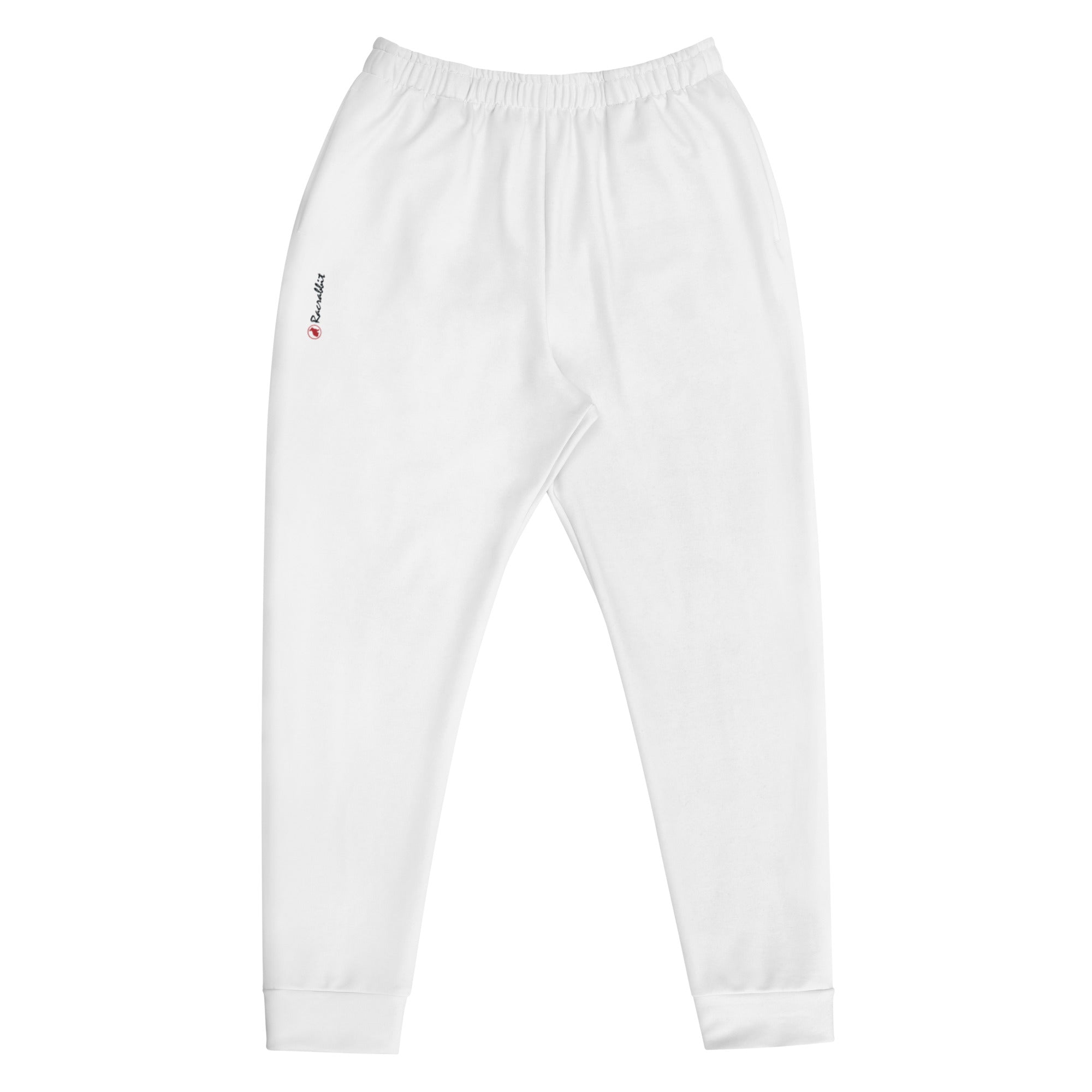 Racrabbit White Men's Joggers