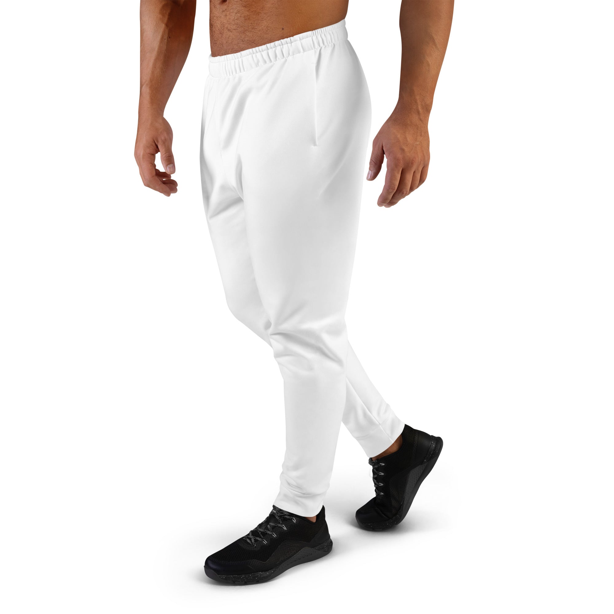 Racrabbit White Men's Joggers