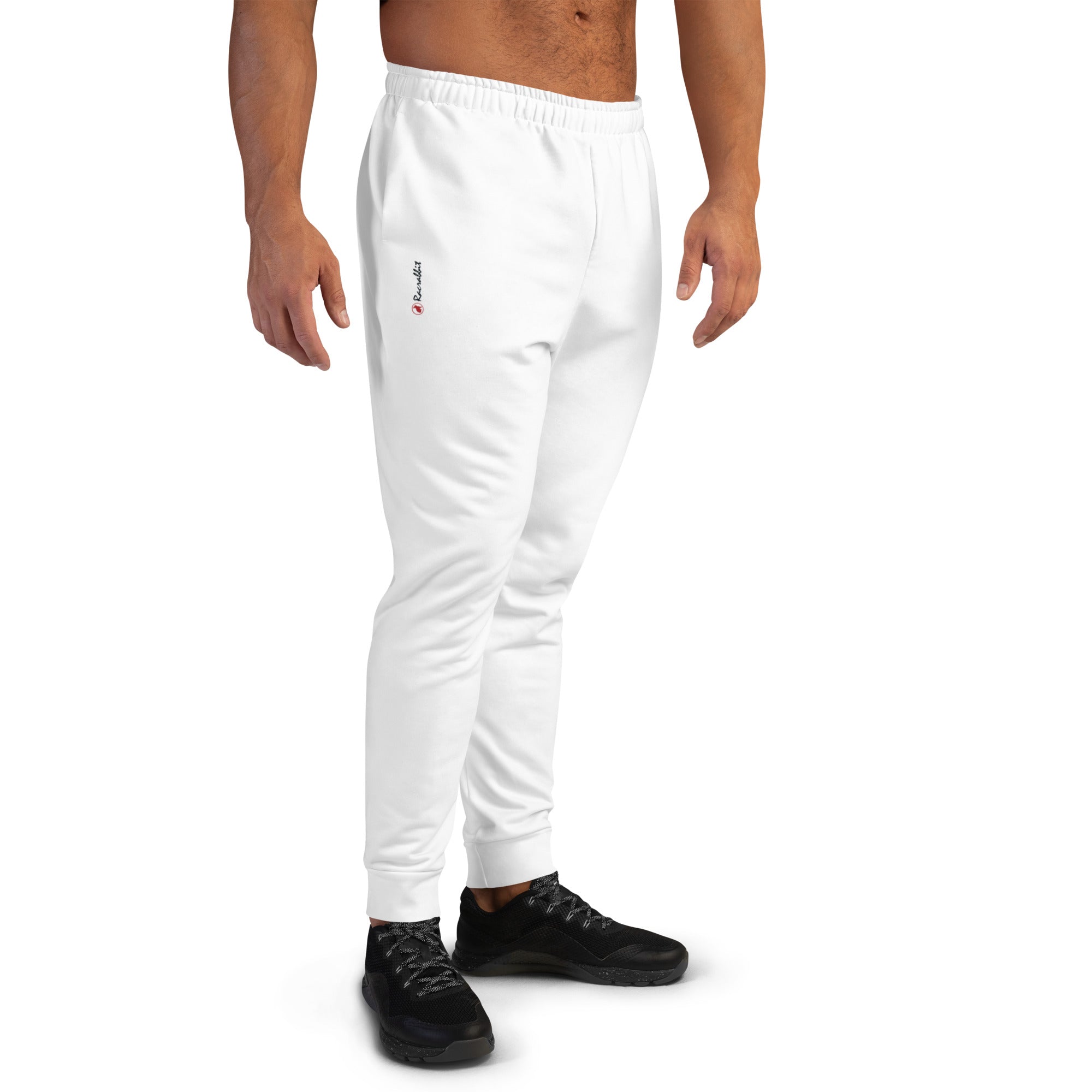Racrabbit White Men's Joggers