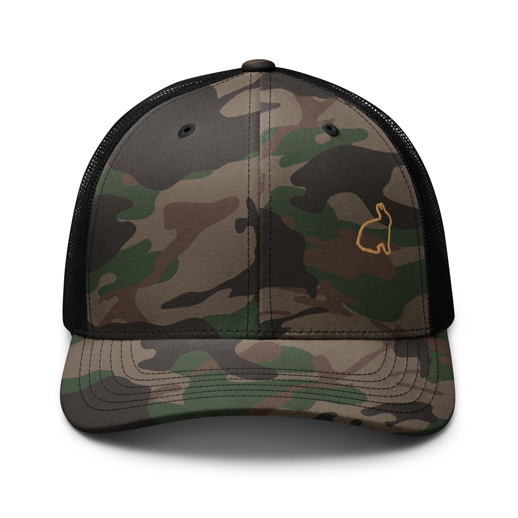 Racrabbit Camouflage trucker hat