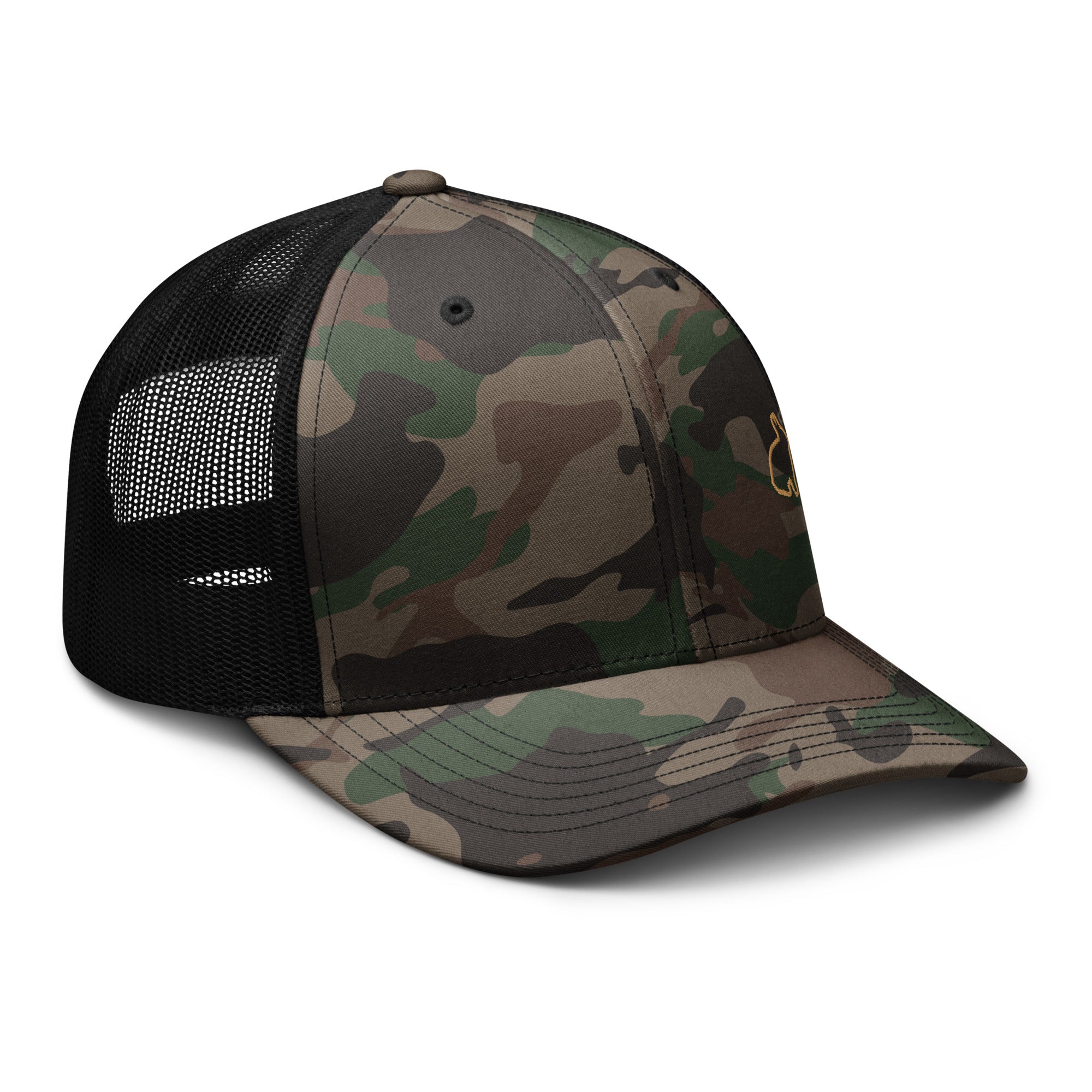 Chapéu trucker Racrabbit Camuflado