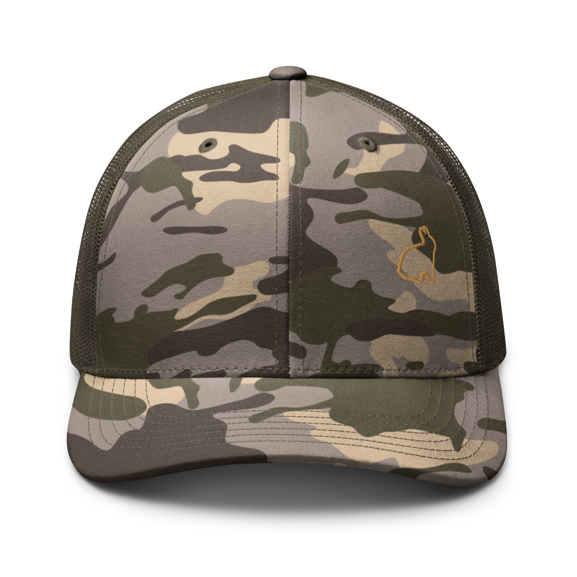 Racrabbit Camouflage trucker hat