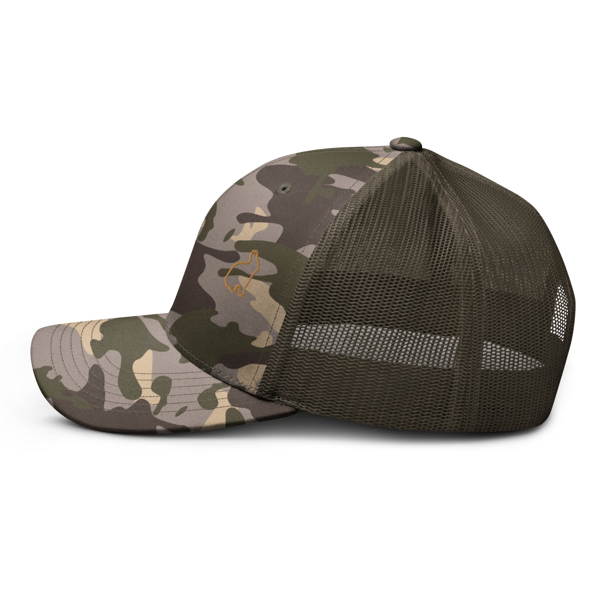 Chapéu trucker Racrabbit Camuflado