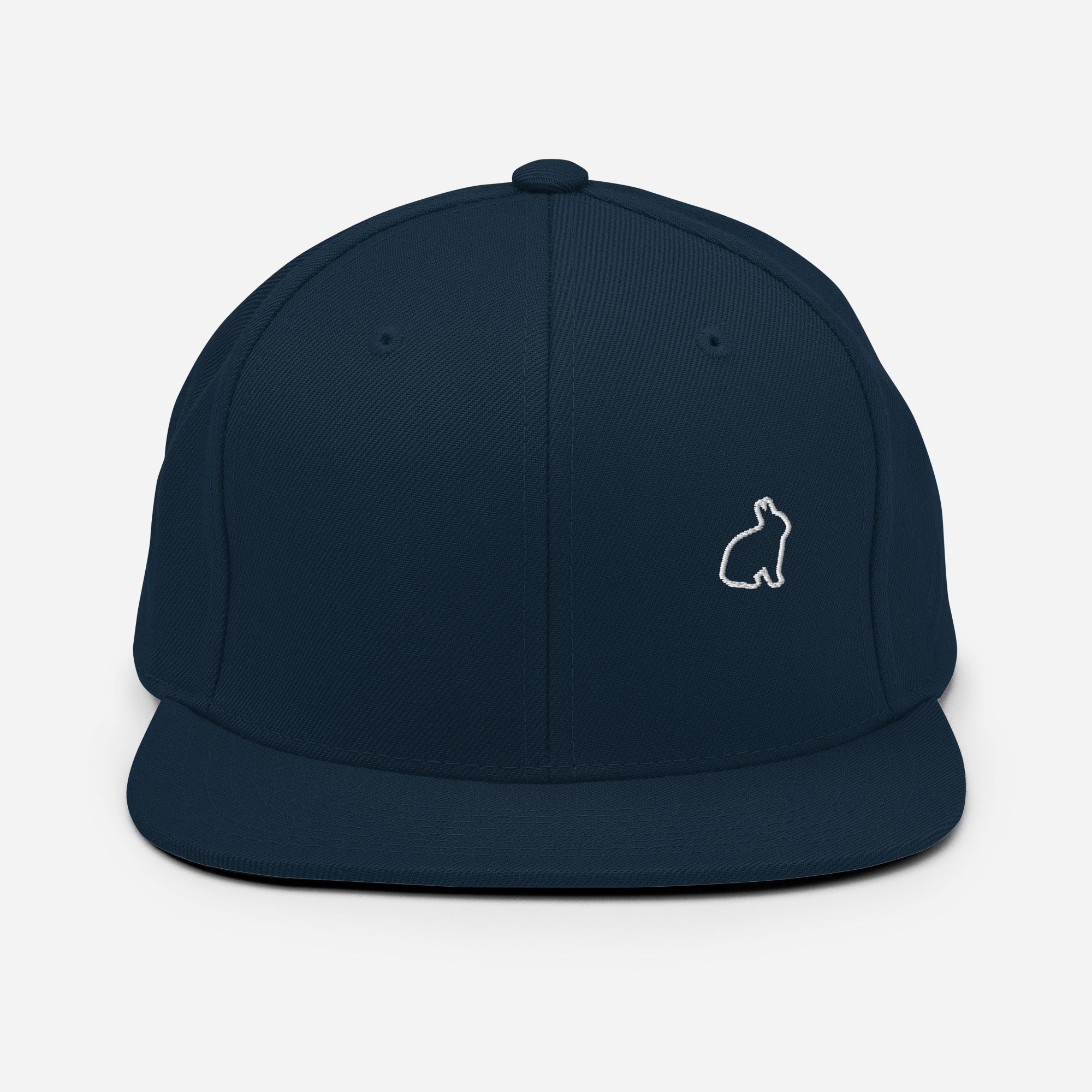 Chapéu snapback de coelho