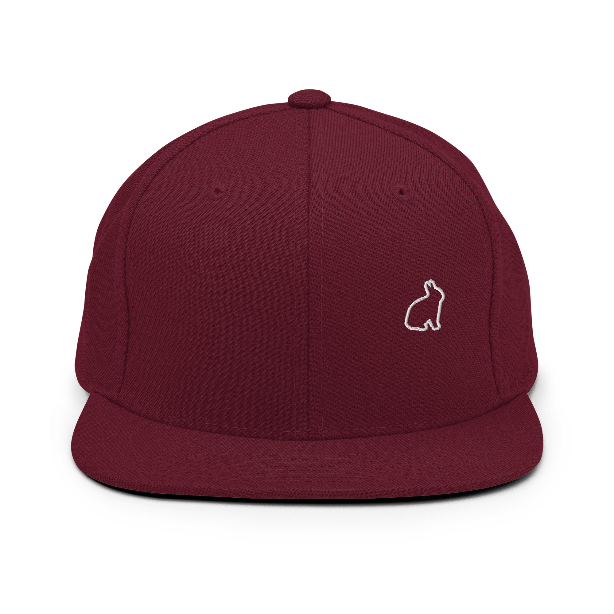 Chapéu snapback de coelho