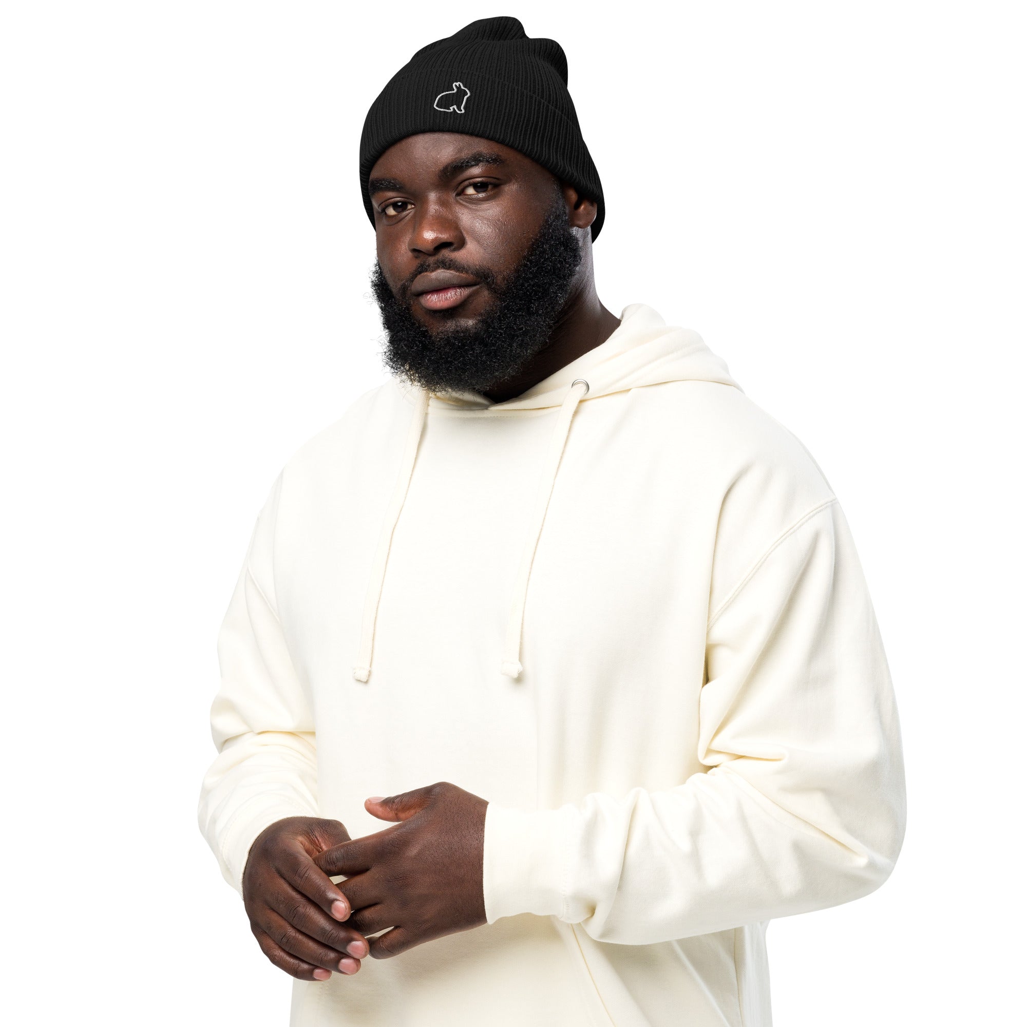 Racrabbit Eco-friendly ribbed beanie