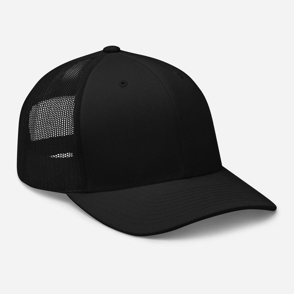 Gorra Trucker Negra Racrabbit