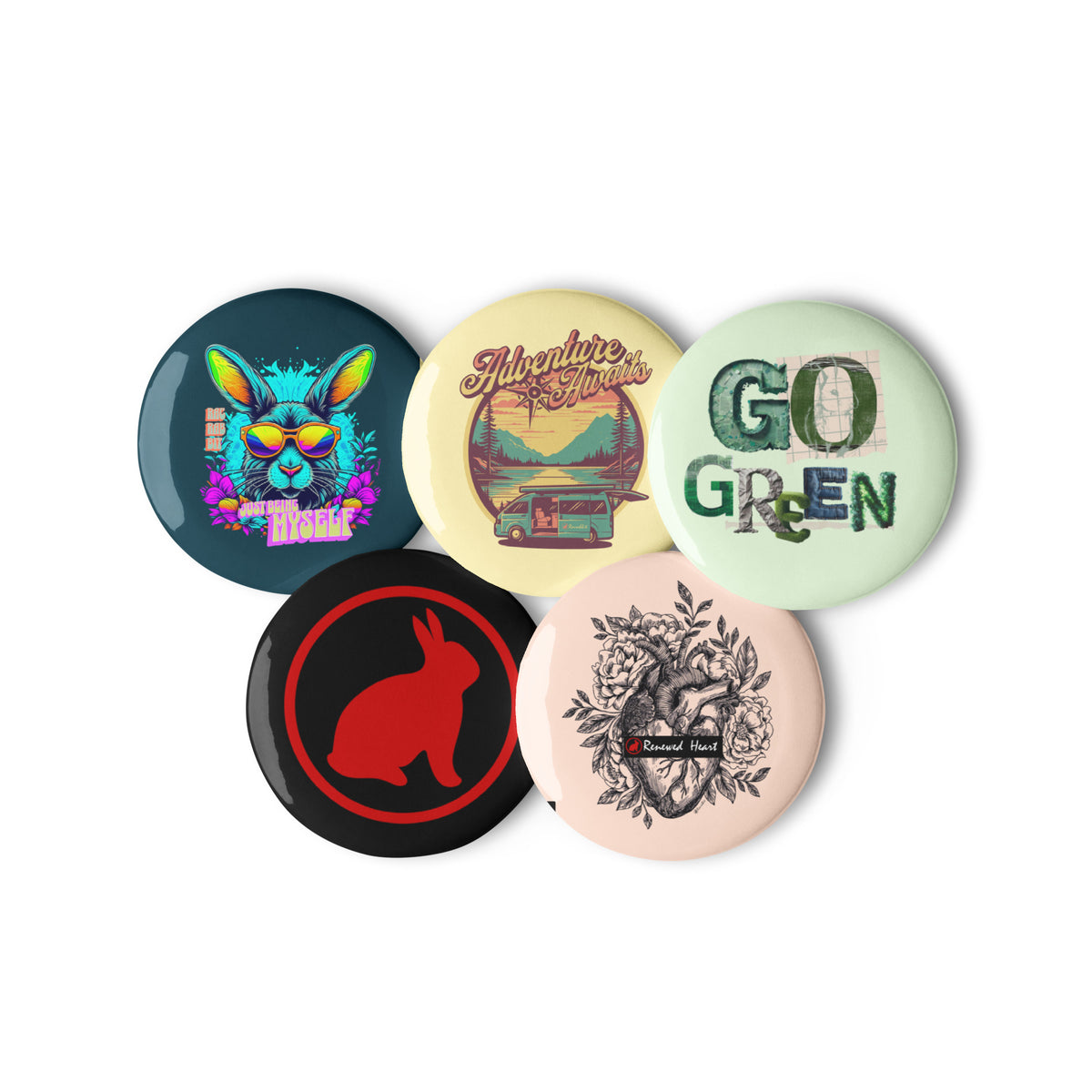 Rascal Rabit Pin Cool Racrabbit pin buttons – Racrabbit® Oficial Website
