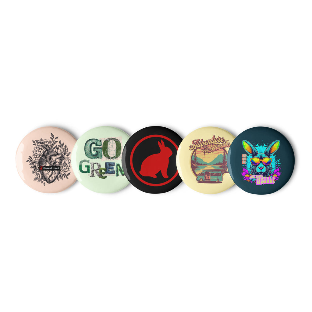 Rascal Rabit Pin Cool Racrabbit pin buttons – Racrabbit® Oficial Website