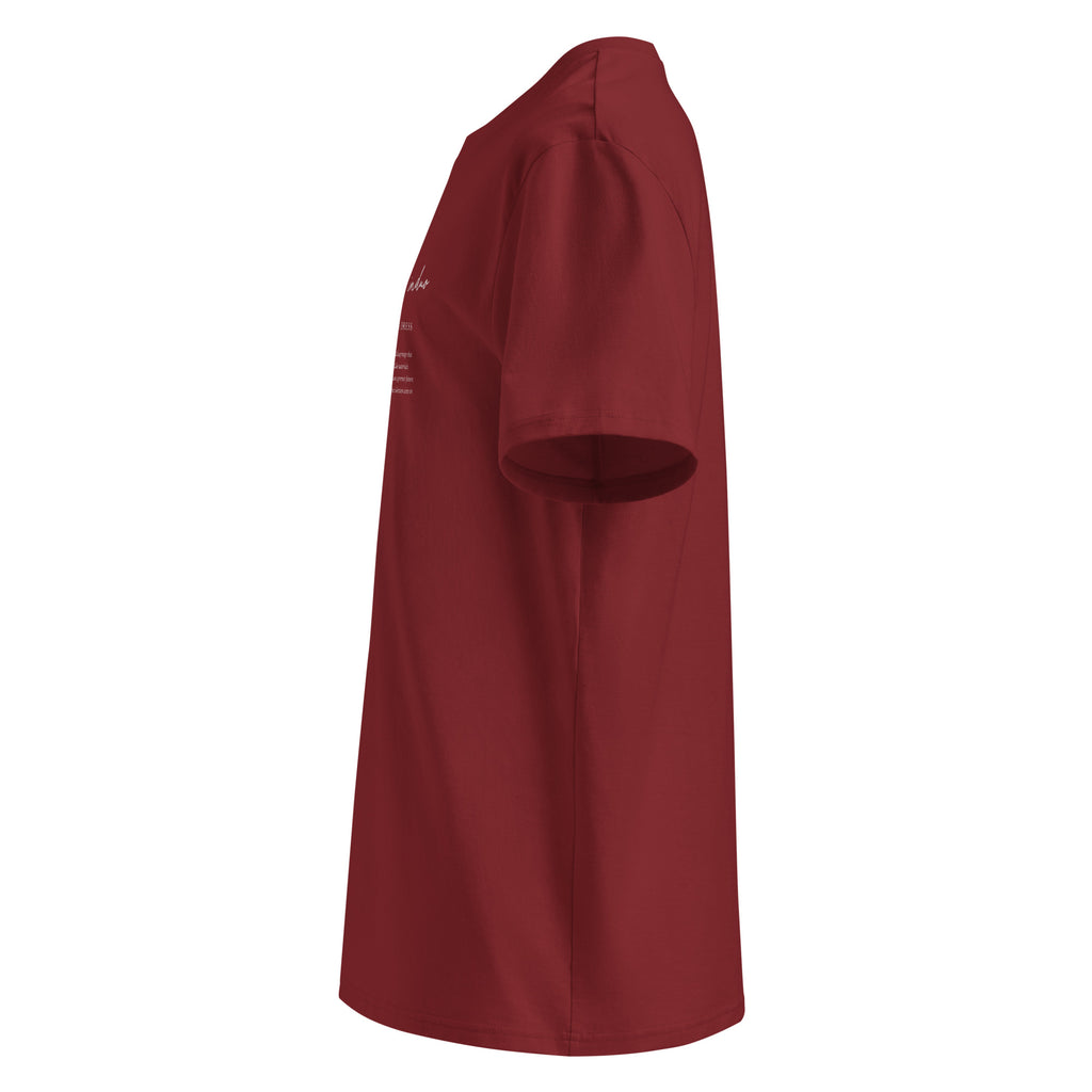 Racrabbit Cogito, Ergo Induo Collection Unisex organic cotton t-shirt