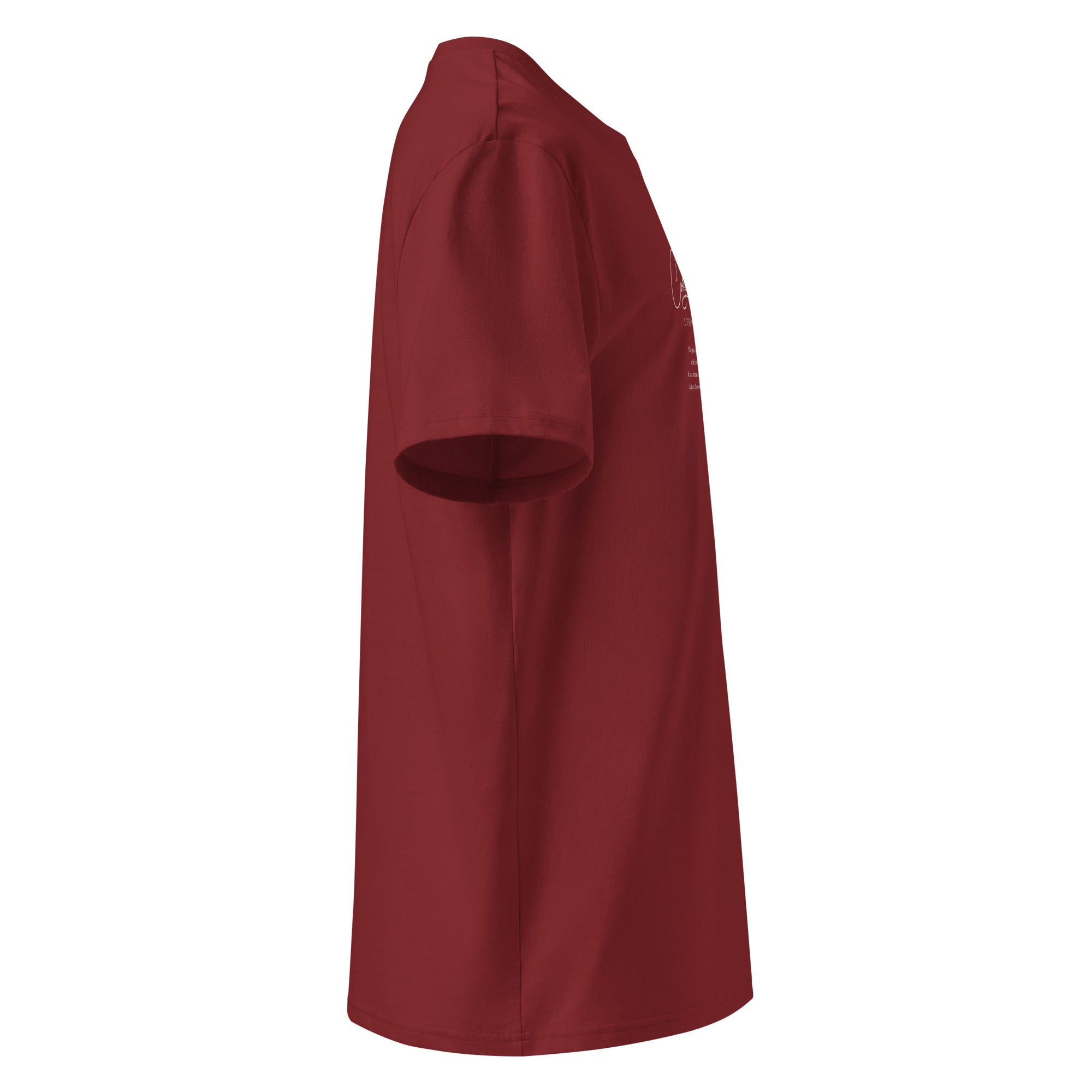 Racrabbit Cogito, Ergo Induo Collection Unisex organic cotton t-shirt