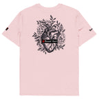 Customize your Racrabbit Unisex organic cotton t-shirt - front, back and sleeves