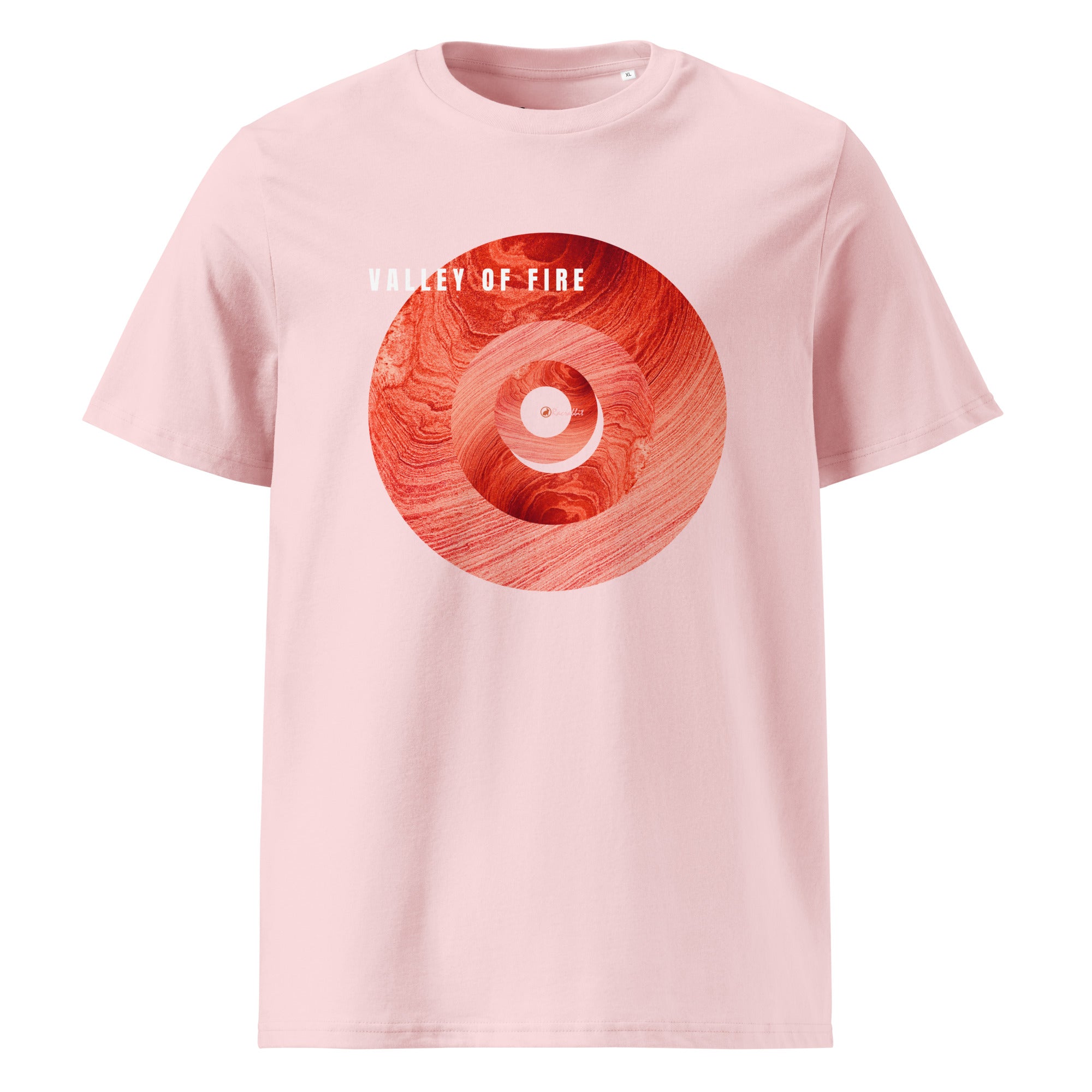 Camiseta unissex de algodão orgânico Racrabbit Valley of Fire