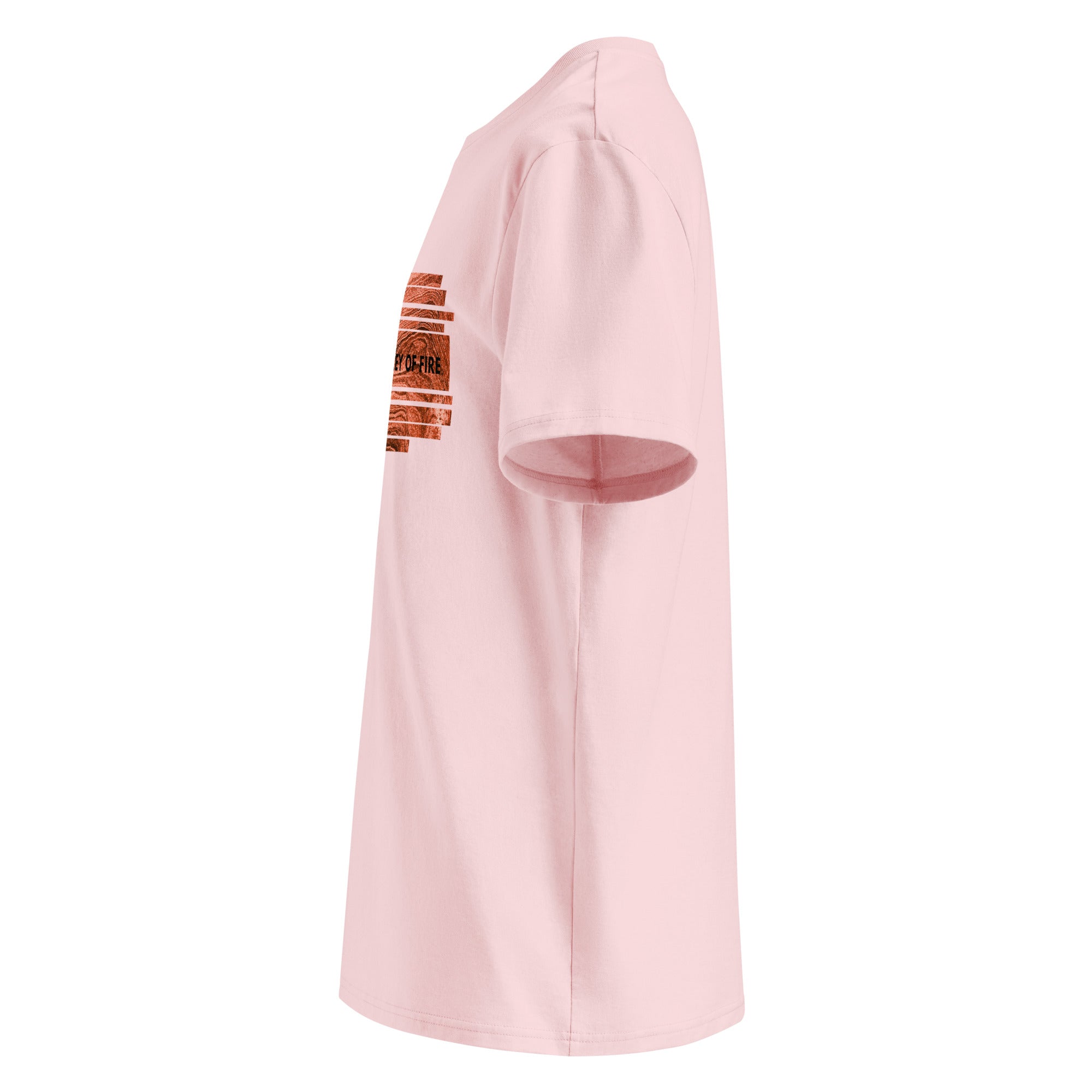 Racrabbit Valle del fuego Camiseta unisex de algodón orgánico