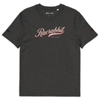 Personalize sua camiseta Racrabbit Unisex de algodão orgânico - frente, costas e mangas