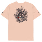 Customize your Racrabbit Unisex organic cotton t-shirt - front, back and sleeves