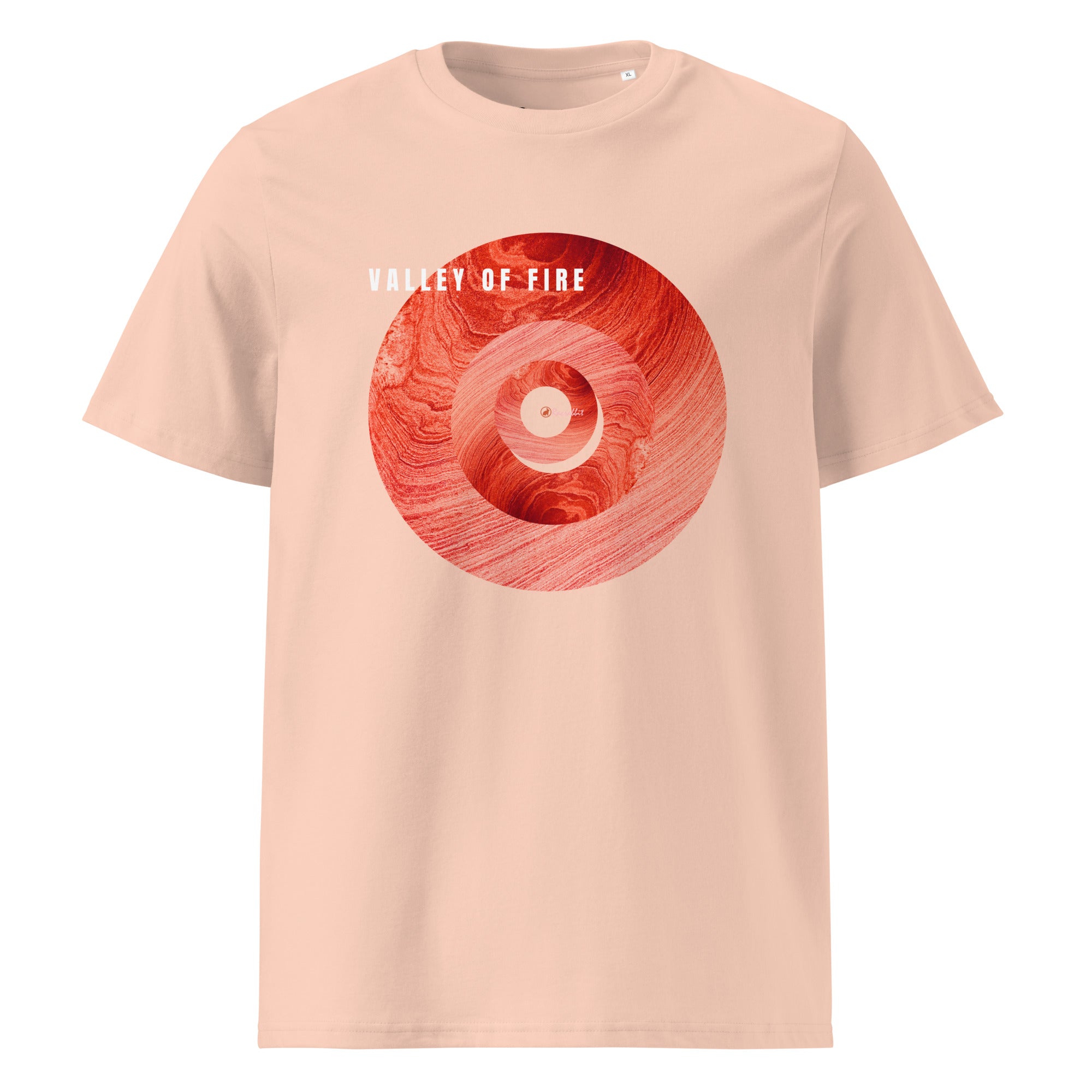 Camiseta unissex de algodão orgânico Racrabbit Valley of Fire