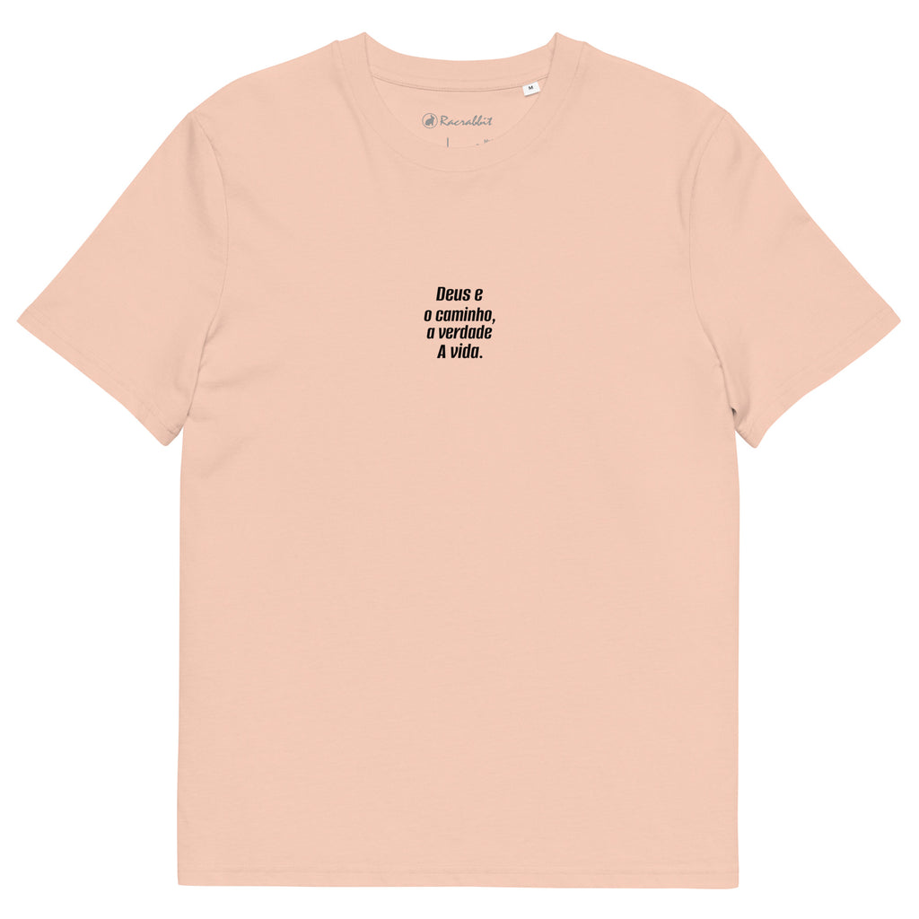 Customize your Racrabbit Unisex organic cotton t-shirt - front