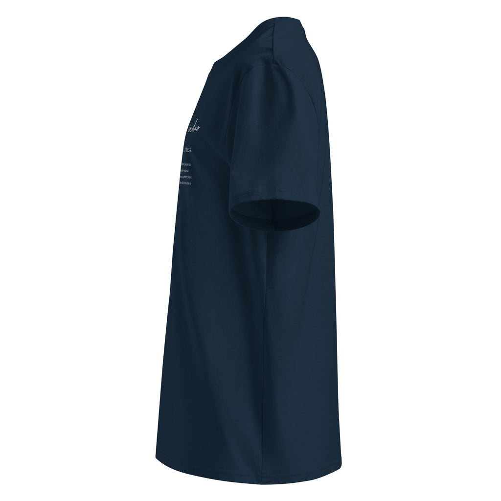 Racrabbit Cogito, Ergo induo Unisex organic cotton t-shirt