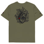 Customize your Racrabbit Unisex organic cotton t-shirt - front, back and sleeves