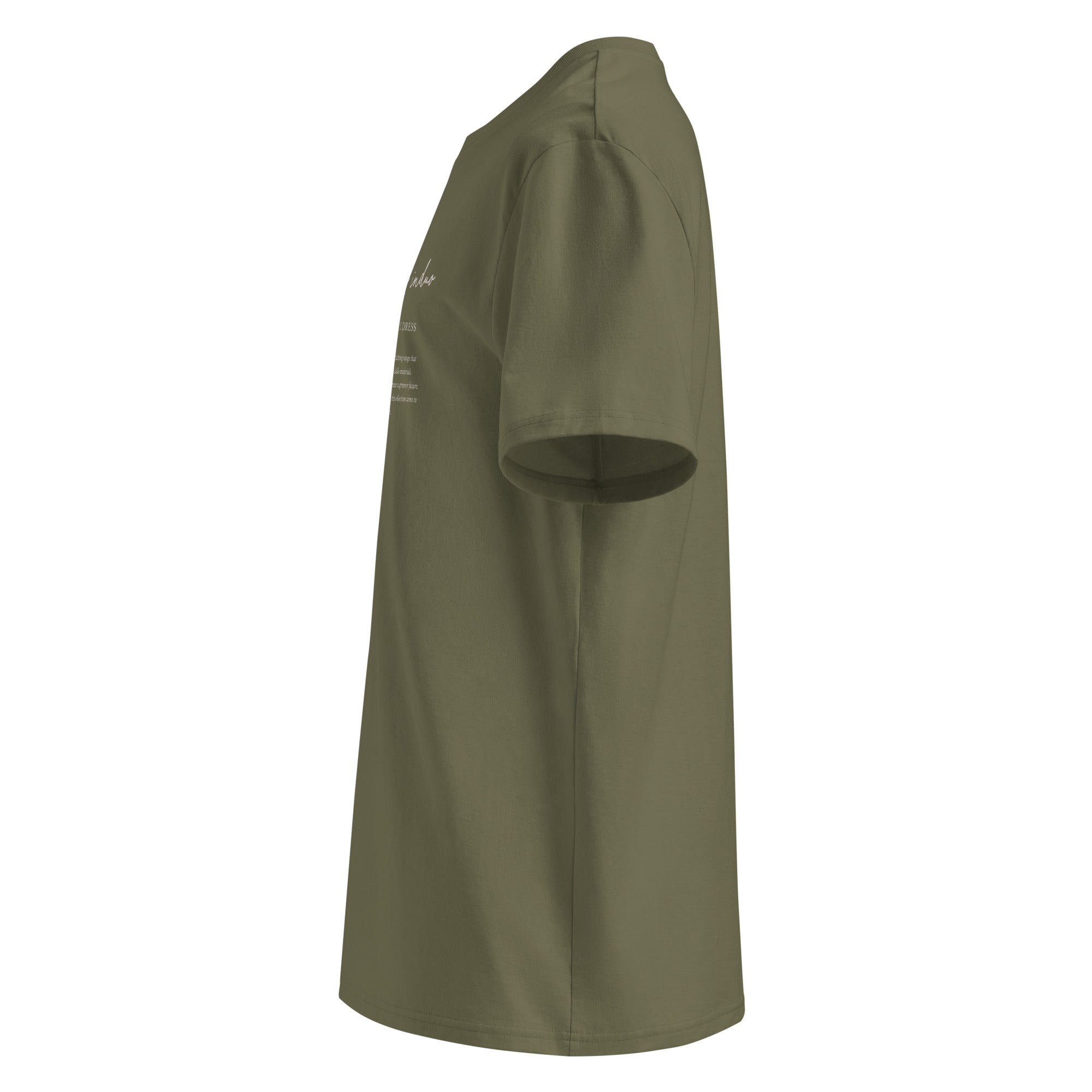 Racrabbit Cogito, Ergo induo Unisex organic cotton t-shirt