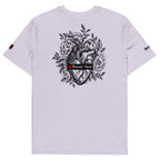 Customize your Racrabbit Unisex organic cotton t-shirt - front, back and sleeves