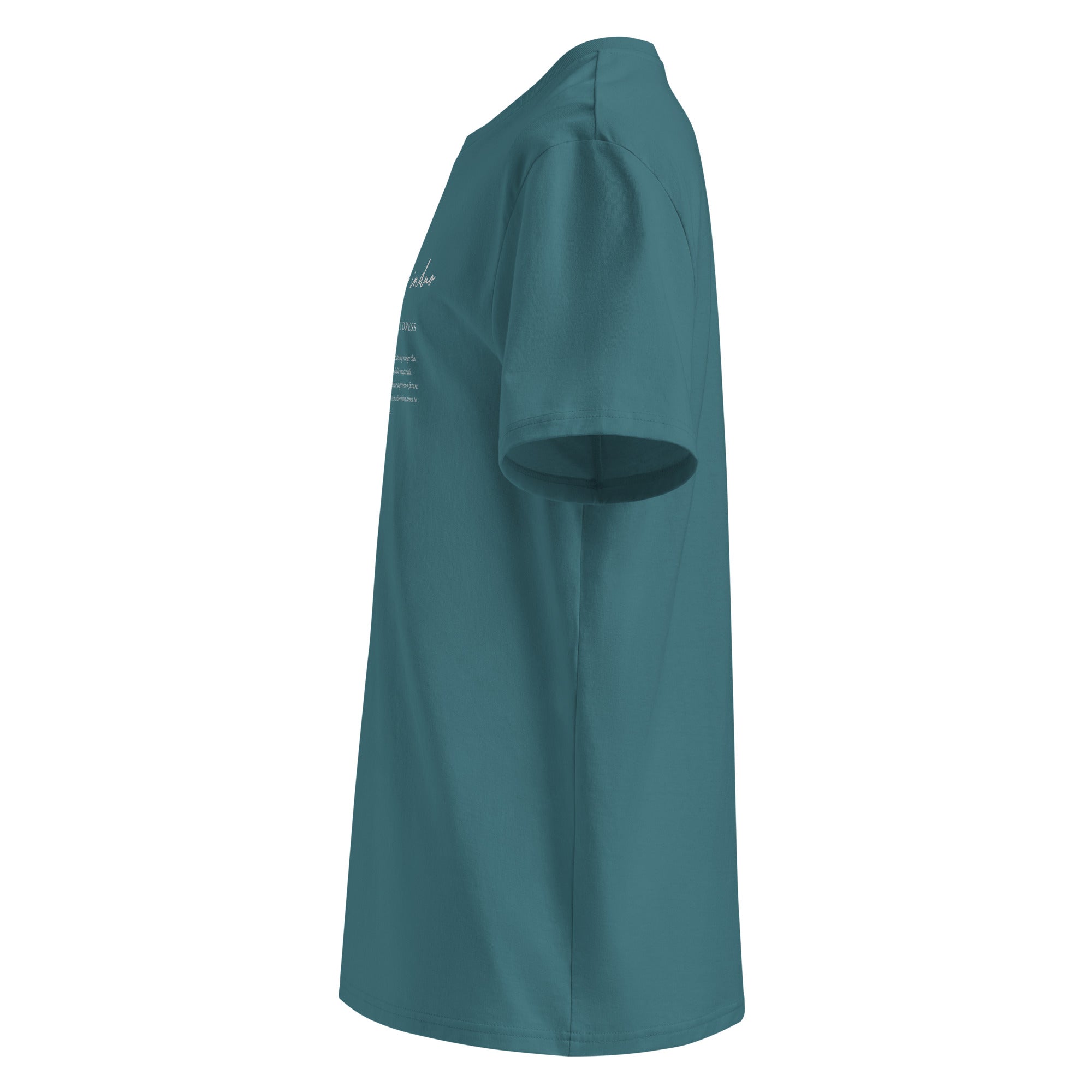 Racrabbit Cogito, Ergo induo Unisex organic cotton t-shirt