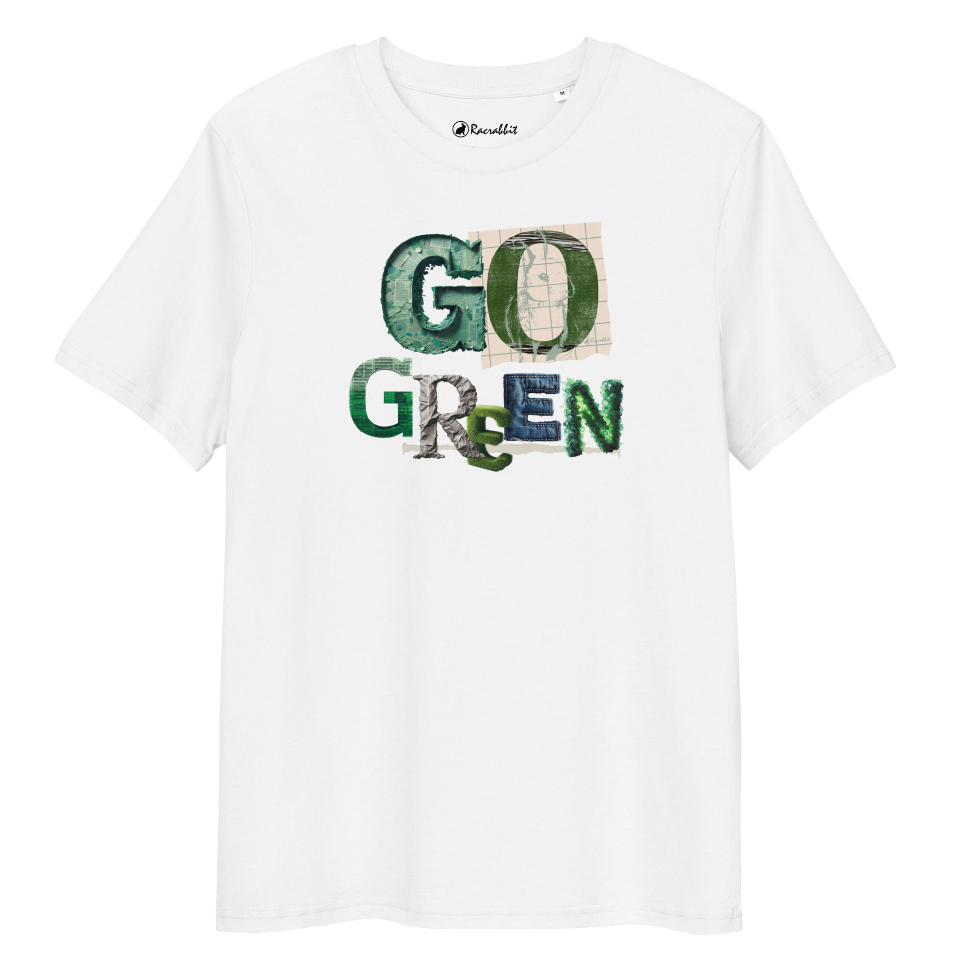 GO GREEN RAcrabbit Unisex organic cotton t-shirt