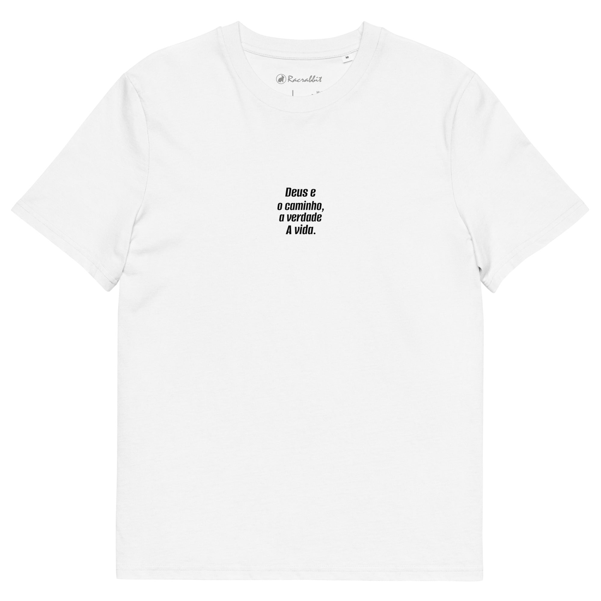 Customize your Racrabbit Unisex organic cotton t-shirt - front