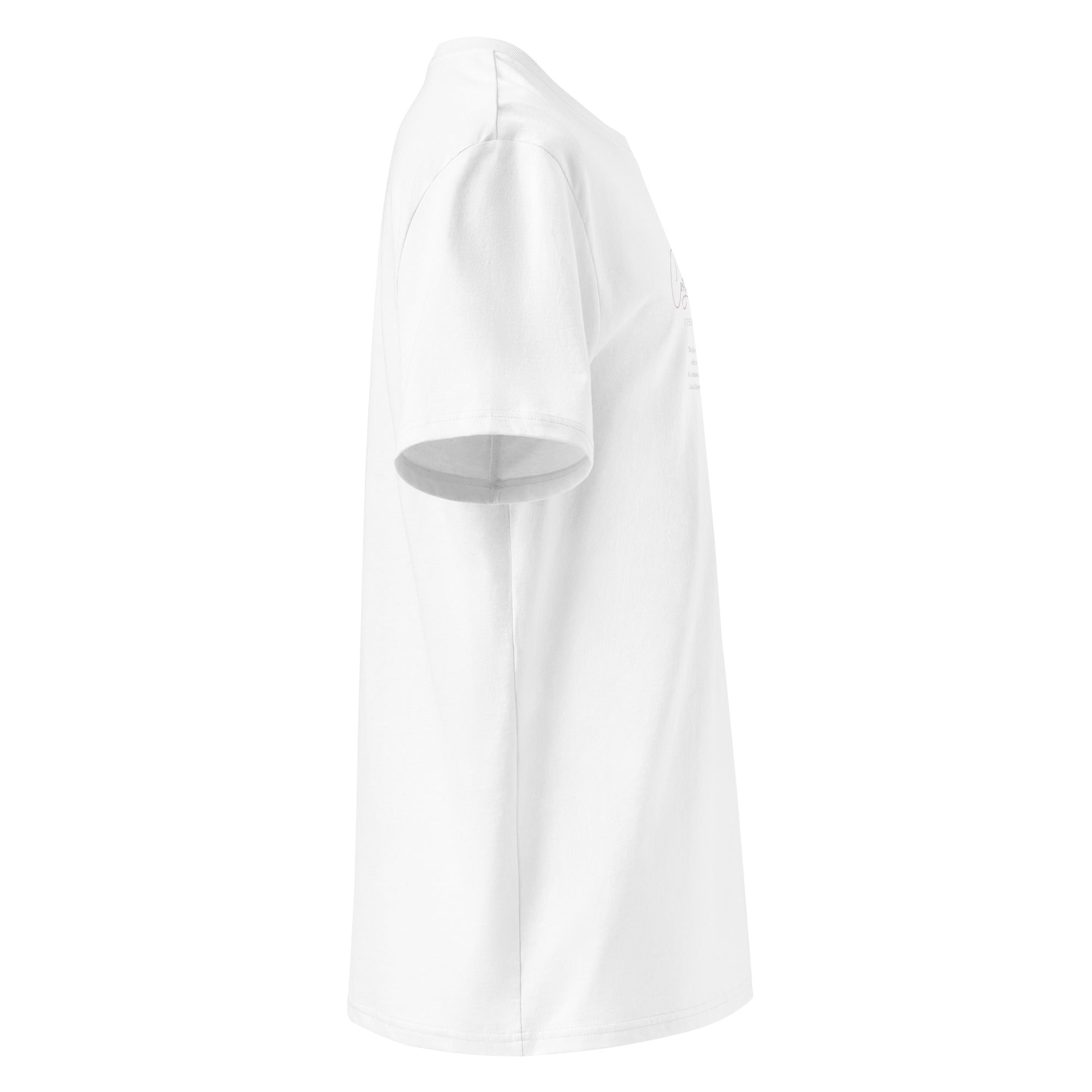 Racrabbit Cogito, Ergo Induo Collection Unisex organic cotton t-shirt